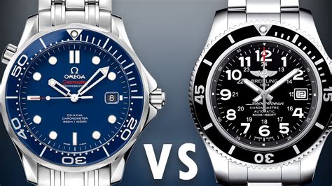 breitling superocean heritage 42 vs omega seamaster|breitling superocean 42 rubber strap.